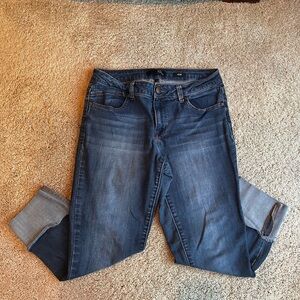 Taylor Dark Blue Ankle Jeans